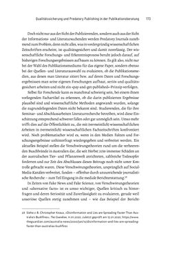 Image of the Page - 173 - in Publikationsberatung an Universitäten - Ein Praxisleitfaden zum Aufbau publikationsunterstützender Services