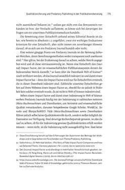 Image of the Page - 175 - in Publikationsberatung an Universitäten - Ein Praxisleitfaden zum Aufbau publikationsunterstützender Services