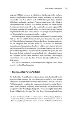 Image of the Page - 183 - in Publikationsberatung an Universitäten - Ein Praxisleitfaden zum Aufbau publikationsunterstützender Services
