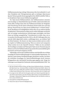 Bild der Seite - 207 - in Publikationsberatung an Universitäten - Ein Praxisleitfaden zum Aufbau publikationsunterstützender Services