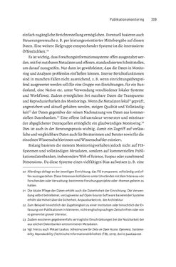 Image of the Page - 209 - in Publikationsberatung an Universitäten - Ein Praxisleitfaden zum Aufbau publikationsunterstützender Services