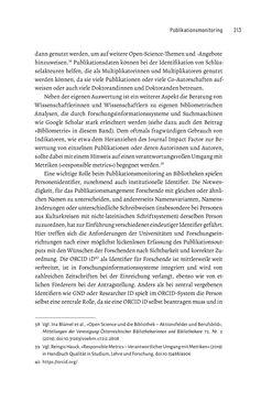 Image of the Page - 213 - in Publikationsberatung an Universitäten - Ein Praxisleitfaden zum Aufbau publikationsunterstützender Services