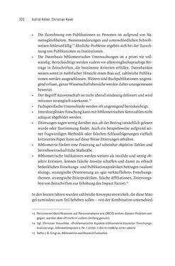 Image of the Page - 222 - in Publikationsberatung an Universitäten - Ein Praxisleitfaden zum Aufbau publikationsunterstützender Services
