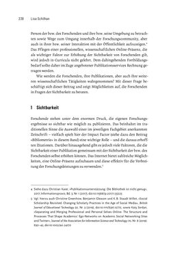 Image of the Page - 238 - in Publikationsberatung an Universitäten - Ein Praxisleitfaden zum Aufbau publikationsunterstützender Services