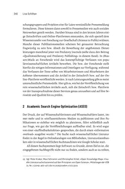 Image of the Page - 246 - in Publikationsberatung an Universitäten - Ein Praxisleitfaden zum Aufbau publikationsunterstützender Services