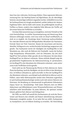 Image of the Page - 247 - in Publikationsberatung an Universitäten - Ein Praxisleitfaden zum Aufbau publikationsunterstützender Services