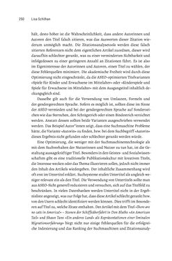 Image of the Page - 250 - in Publikationsberatung an Universitäten - Ein Praxisleitfaden zum Aufbau publikationsunterstützender Services