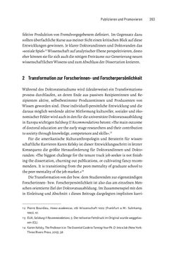 Bild der Seite - 263 - in Publikationsberatung an Universitäten - Ein Praxisleitfaden zum Aufbau publikationsunterstützender Services