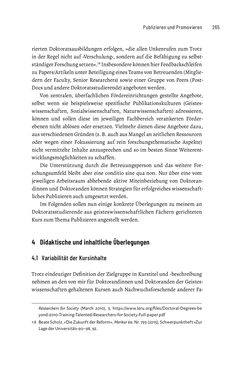 Bild der Seite - 265 - in Publikationsberatung an Universitäten - Ein Praxisleitfaden zum Aufbau publikationsunterstützender Services