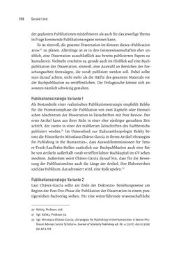 Bild der Seite - 268 - in Publikationsberatung an Universitäten - Ein Praxisleitfaden zum Aufbau publikationsunterstützender Services