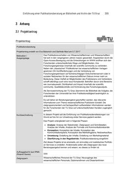 Image of the Page - 305 - in Publikationsberatung an Universitäten - Ein Praxisleitfaden zum Aufbau publikationsunterstützender Services
