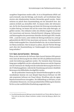 Image of the Page - 317 - in Publikationsberatung an Universitäten - Ein Praxisleitfaden zum Aufbau publikationsunterstützender Services