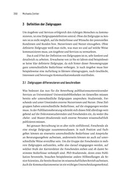 Image of the Page - 350 - in Publikationsberatung an Universitäten - Ein Praxisleitfaden zum Aufbau publikationsunterstützender Services