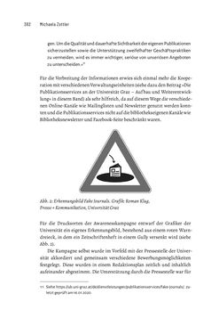 Image of the Page - 362 - in Publikationsberatung an Universitäten - Ein Praxisleitfaden zum Aufbau publikationsunterstützender Services