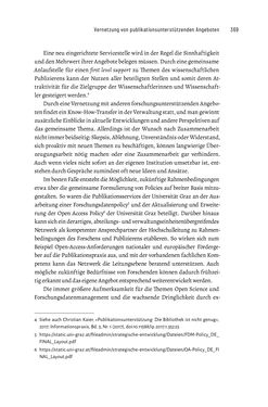 Image of the Page - 369 - in Publikationsberatung an Universitäten - Ein Praxisleitfaden zum Aufbau publikationsunterstützender Services