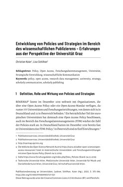 Bild der Seite - 375 - in Publikationsberatung an Universitäten - Ein Praxisleitfaden zum Aufbau publikationsunterstützender Services