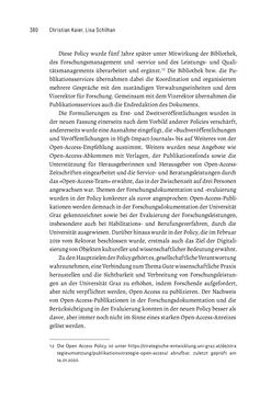 Image of the Page - 380 - in Publikationsberatung an Universitäten - Ein Praxisleitfaden zum Aufbau publikationsunterstützender Services