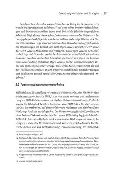 Image of the Page - 381 - in Publikationsberatung an Universitäten - Ein Praxisleitfaden zum Aufbau publikationsunterstützender Services