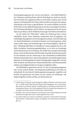 Image of the Page - 382 - in Publikationsberatung an Universitäten - Ein Praxisleitfaden zum Aufbau publikationsunterstützender Services