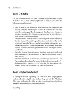 Image of the Page - 392 - in Publikationsberatung an Universitäten - Ein Praxisleitfaden zum Aufbau publikationsunterstützender Services