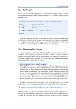Image of the Page - 4 - in Programming for Computations – Python - A Gentle Introduction to Numerical Simulations with Python
