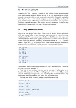 Image of the Page - 12 - in Programming for Computations – Python - A Gentle Introduction to Numerical Simulations with Python