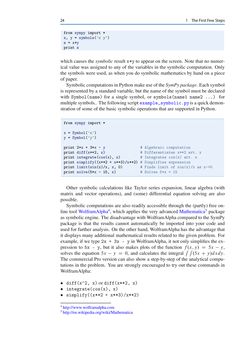Bild der Seite - 24 - in Programming for Computations – Python - A Gentle Introduction to Numerical Simulations with Python