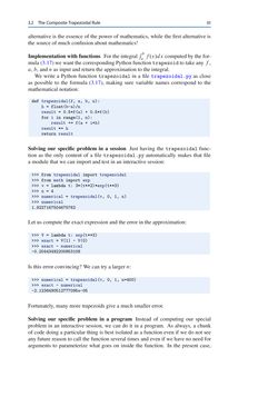 Bild der Seite - 61 - in Programming for Computations – Python - A Gentle Introduction to Numerical Simulations with Python
