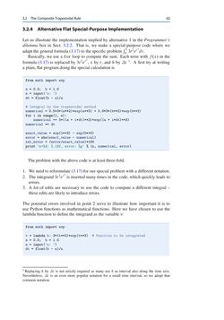 Bild der Seite - 63 - in Programming for Computations – Python - A Gentle Introduction to Numerical Simulations with Python