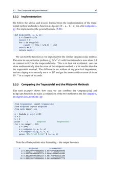 Image of the Page - 67 - in Programming for Computations – Python - A Gentle Introduction to Numerical Simulations with Python