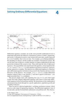 Image of the Page - 95 - in Programming for Computations – Python - A Gentle Introduction to Numerical Simulations with Python