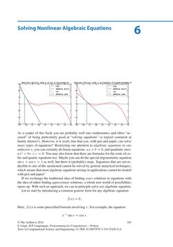 Image of the Page - 185 - in Programming for Computations – Python - A Gentle Introduction to Numerical Simulations with Python