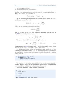 Image of the Page - 192 - in Programming for Computations – Python - A Gentle Introduction to Numerical Simulations with Python