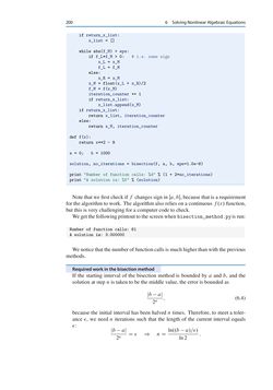 Image of the Page - 200 - in Programming for Computations – Python - A Gentle Introduction to Numerical Simulations with Python