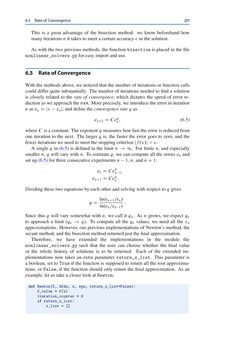 Image of the Page - 201 - in Programming for Computations – Python - A Gentle Introduction to Numerical Simulations with Python