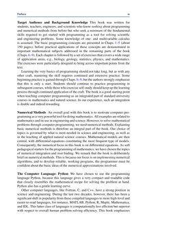 Image of the Page - IX - in Programming for Computations – Python - A Gentle Introduction to Numerical Simulations with Python 3.6, Volume Second Edition