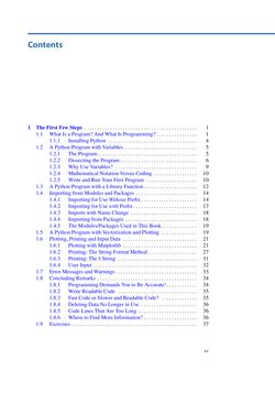 Bild der Seite - XV - in Programming for Computations – Python - A Gentle Introduction to Numerical Simulations with Python 3.6, Band Second Edition