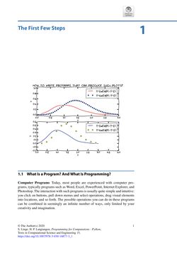 Bild der Seite - 1 - in Programming for Computations – Python - A Gentle Introduction to Numerical Simulations with Python 3.6, Band Second Edition
