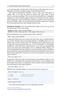 Image of the Page - 13 - in Programming for Computations – Python - A Gentle Introduction to Numerical Simulations with Python 3.6, Volume Second Edition