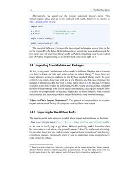 Image of the Page - 14 - in Programming for Computations – Python - A Gentle Introduction to Numerical Simulations with Python 3.6, Volume Second Edition