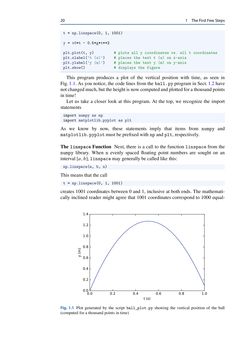 Image of the Page - 20 - in Programming for Computations – Python - A Gentle Introduction to Numerical Simulations with Python 3.6, Volume Second Edition
