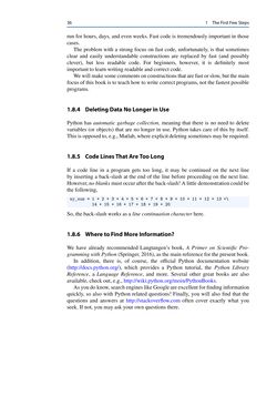 Image of the Page - 36 - in Programming for Computations – Python - A Gentle Introduction to Numerical Simulations with Python 3.6, Volume Second Edition