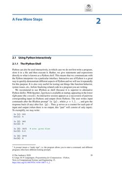 Image of the Page - 39 - in Programming for Computations – Python - A Gentle Introduction to Numerical Simulations with Python 3.6, Volume Second Edition