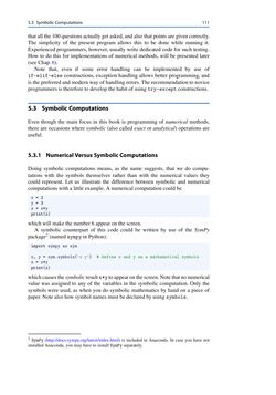 Image of the Page - 111 - in Programming for Computations – Python - A Gentle Introduction to Numerical Simulations with Python 3.6, Volume Second Edition