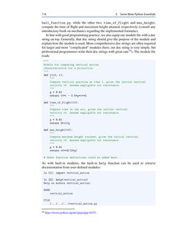 Image of the Page - 116 - in Programming for Computations – Python - A Gentle Introduction to Numerical Simulations with Python 3.6, Volume Second Edition