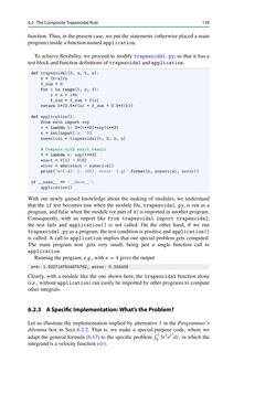 Image of the Page - 139 - in Programming for Computations – Python - A Gentle Introduction to Numerical Simulations with Python 3.6, Volume Second Edition
