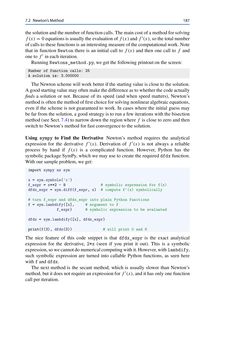 Image of the Page - 187 - in Programming for Computations – Python - A Gentle Introduction to Numerical Simulations with Python 3.6, Volume Second Edition