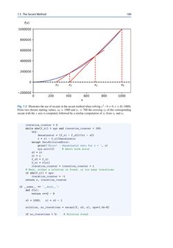 Image of the Page - 189 - in Programming for Computations – Python - A Gentle Introduction to Numerical Simulations with Python 3.6, Volume Second Edition