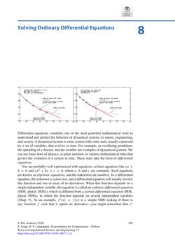 Image of the Page - 203 - in Programming for Computations – Python - A Gentle Introduction to Numerical Simulations with Python 3.6, Volume Second Edition