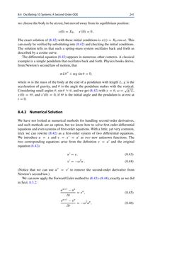 Image of the Page - 241 - in Programming for Computations – Python - A Gentle Introduction to Numerical Simulations with Python 3.6, Volume Second Edition